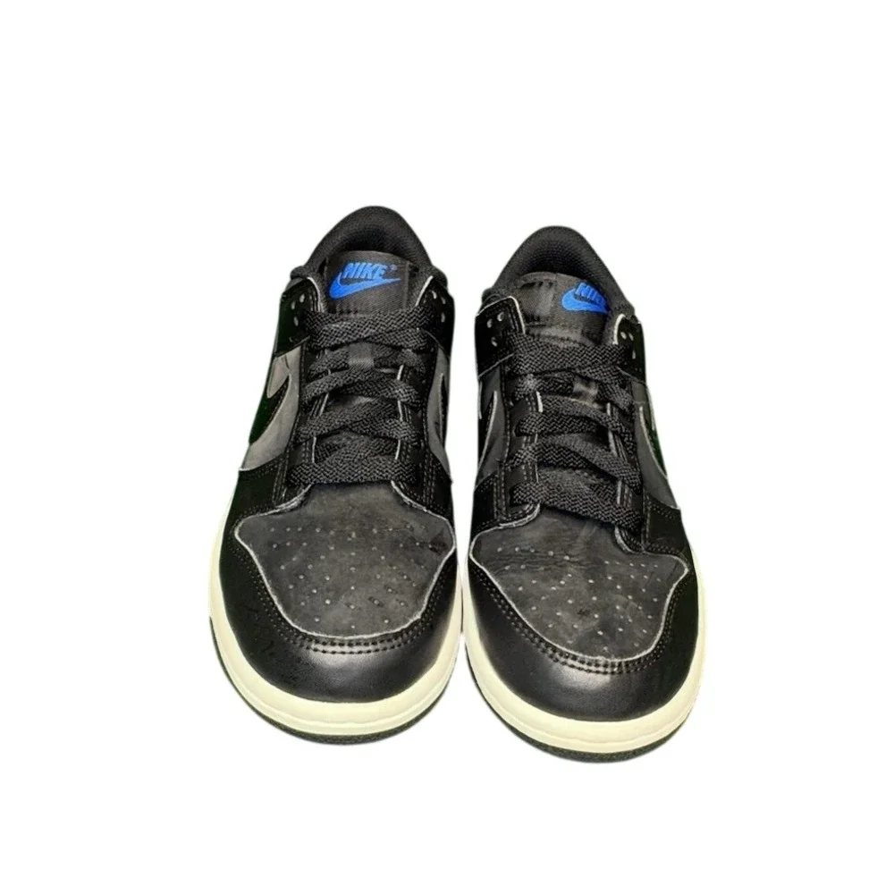 Nike Dunk Low GS Black Croc Swoosh Kids Shoes‎ FV7472-001 Size 6Y